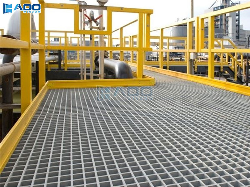 Tấm sàn composite grating